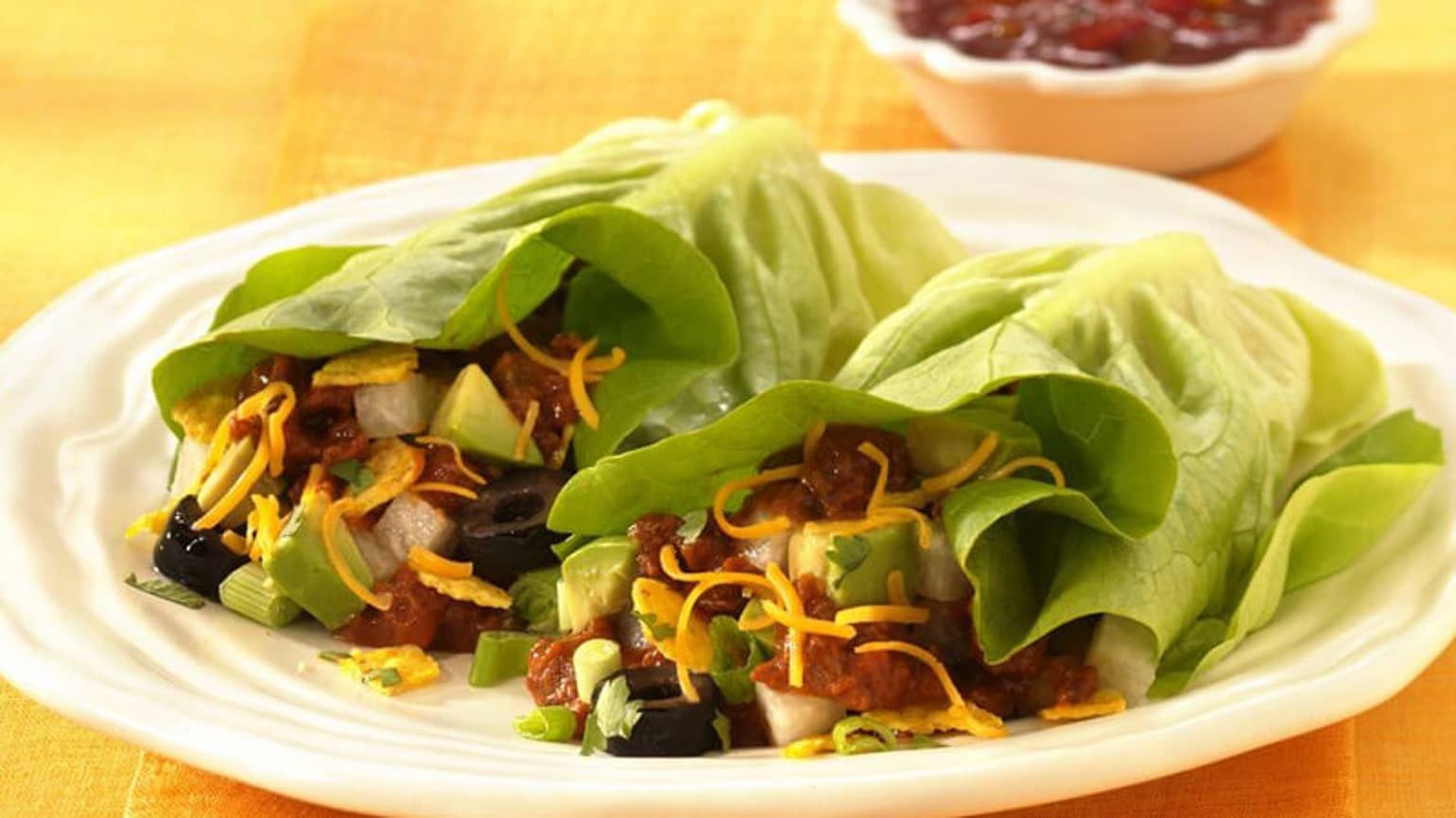 Sandwichs Roulés Inversés À La Salade-taco
